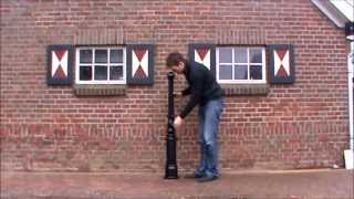 EXTENSA  How to build up our Cast Iron Victorian Lamp Posts [upl. by Acinhoj]