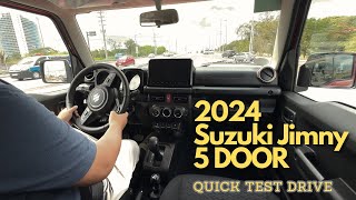 2024 Suzuki Jimny GLX 5Dr XL  Quick Test Drive [upl. by Adamec316]