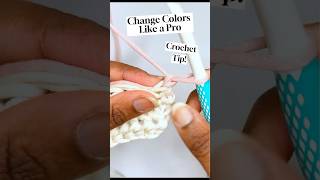 Simple Crochet Color Change Method [upl. by Hung]