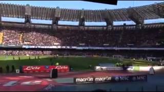 Napoli Sampdoria 2 0 punizione di Dries Mertens live dalla Tribuna [upl. by Akla588]