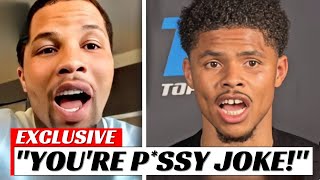 quotGervonta Davis Unleashes Fury on Shakur Stevenson After Being Called Outquot [upl. by Atalee]