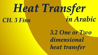 32 One or Two dimensional heat transfer [upl. by Patrick672]