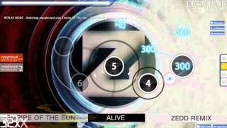 Empire of the sun  Alive Zedd Remix osu Insane [upl. by Anpas]