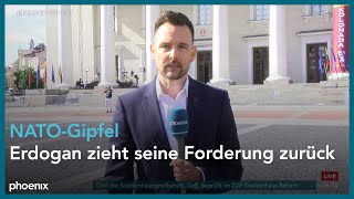 Marc Steinhäuser zum NATOGipfel in Vilnius am 110723 [upl. by Ennaeirrac]