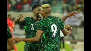 FT NIGERIA 11 BENIN WATCH GOALS AND HIGHLIGHTS AS NIGERIA SECURE AFCON QUALIFICATION [upl. by Let]