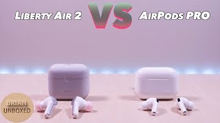 Liberty Air 2 vs AirPods Pro  The 99 Alternative Music amp Mic Samples [upl. by Aiclid490]