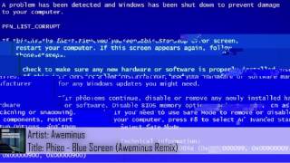 Dubstep Phiso  Blue Screen Aweminus Remix Free Download [upl. by Ahsirek]