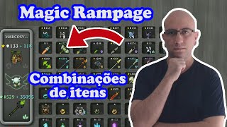 Magic Rampage 275 Combinações de itens [upl. by Coffey]