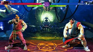 Akuma vs EHonda Hardest Street Fighter 6 Epic Battle [upl. by Mosa]