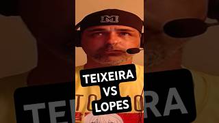 Tallison Teixeira vs Arthur Lopes REACTION UFC [upl. by Efar]