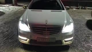 Mercedes w221 dynamic turn signal [upl. by Anawait]