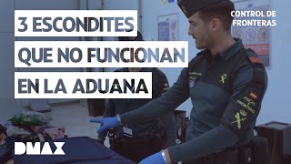 Top 3 escondites originales en aduanas  Control de fronteras España [upl. by Ursas]