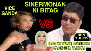 VICE GANDA VS BEN TULFO HINDI KO GUSTO TABAS NG DILA MO bitag bentulfo viceganda [upl. by Dana]