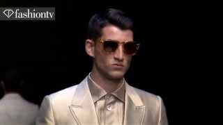 Dolce amp Gabbana Men SpringSummer 2014  Milan Mens Fashion Week  FashionTV [upl. by Krause]