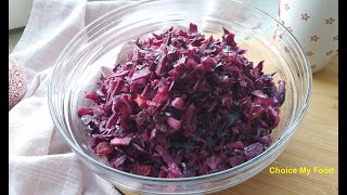 Red Cabbage Recipe [upl. by Snebur]