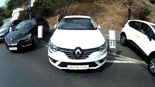 Renault Megane Sedan Intens Blue DCI 2019 White [upl. by Enirolf]