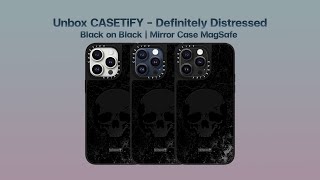 Unbox CASETiFY  Definitely Distressed  Mirror Case MagSafe No Commentary [upl. by Eremahs921]