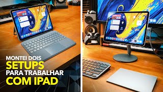 🔥 SETUP PRA TRABALHAR COM IPAD  ACESSÓRIOS BENKS [upl. by Cestar217]