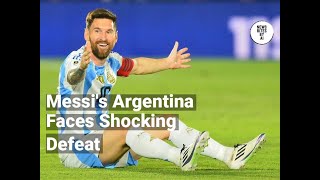 Argentina Shocked by Paraguay in World Cup Qualifiers [upl. by Brittne]