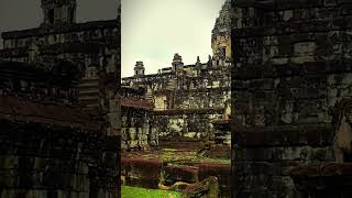 Bakong Temple was built in the 9th century for Hinduism Shiva God bakong angkorwat siemreap [upl. by Kalagher]