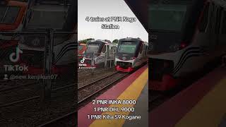 4 PNR Trains at Naga Station pnr naga [upl. by Carn]