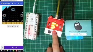 Kittenbot Powerbrick  RFID brick tutorial [upl. by Aneis602]