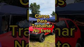 Carros para trabalhar no Frete carros frete fiorino kangoo chevroletmontana [upl. by Inalem]