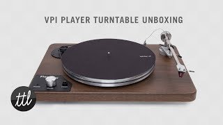 VPI Player Turntable Unboxing [upl. by Carine]