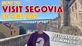 How to Visit SEGOVIA in ONE DAY  Day Trips From Madrid [upl. by Ocirnor]