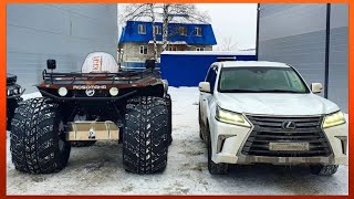 ROSOMAHA  Giant Russian ATV On Another Level [upl. by Florine]