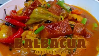 How to cook BALBACUA Tagalog style By pards [upl. by Hadwin]