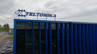 Drone flight inside Teltonika EMS manufacturing facility [upl. by Ireland]