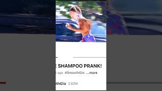 EXTREME SHAMPOO PRANK smoothgio shampoo [upl. by Anairo]