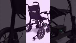 ComfyGO XLite Ultra Lightweight Foldable Electric Wheelchair [upl. by Toffic894]