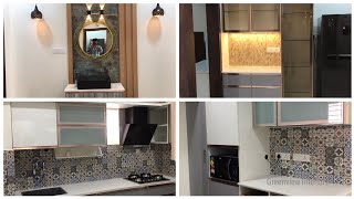 3BHK flat Interiors in Risinia Trendilla Bachupally [upl. by Iveson]