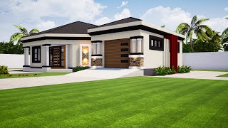 Beautiful and simple House design  Small house design  8 corner house design  169m x126m [upl. by Queri14]