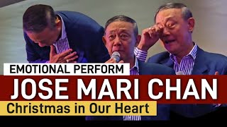 JOSE MARI CHAN EMOTIONAL SING CHRISTMAS IN OUR HEART metrobank josemarichan asmr trending [upl. by Madaih155]