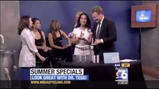 Southern California Dermatologist Dr Tess Mauricio Demo Laser Hair Removal Venus Freeze Lifeline [upl. by Adilem]