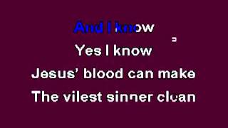 Gospel karaoke Yes I Know YouTube [upl. by Nerty]