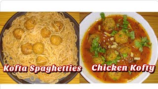 Chicken Kofty Kofta Spaghetties Recipe By vlogwithshaheen youtuber recipes cooking [upl. by Kentigerma592]