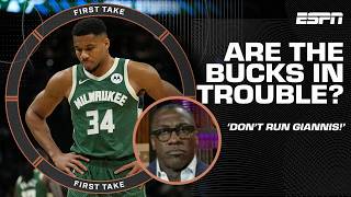 Shannon Sharpe says Giannis WEAKENED the Bucks with Damian Lillard trade 😳  First Take [upl. by Emelita]