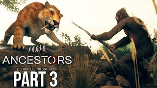 ANCESTORS THE HUMANKIND ODYSSEY Gameplay Walkthrough Part 3  CRAFTING [upl. by Heiney]