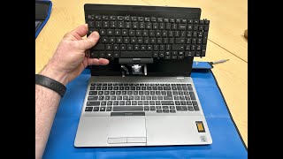 Dell Precision 3551 Keyboard Replacement [upl. by Nottarts64]