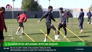 Ç ELAZIĞSPOR’UN DEPLASMAN HEYECANI BAŞLADI [upl. by Akcirederf51]