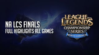 TSM vs CLG Grand Final ALL GAMES HIGHLIGHTS  NA LCS Summer Playoffs 2015 S5  Team Solomid vs CLG [upl. by Icken278]