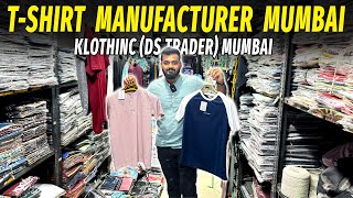 Tshirts Manufacturer from Sion  Klothing Tshirts  Kelabakhar Wholesale Market [upl. by Aidualk]