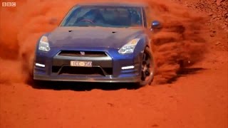 Top Gear Nissan GTR Mine Race [upl. by Lat]