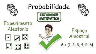 🎲 Probabilidade 13 Espaço amostral evento e cálculo  Matemática  ENEM [upl. by Popele]