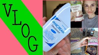 Vlog Whole Foods iHerb Haul Vanicream deodorant Dr Dray [upl. by Llerrod494]