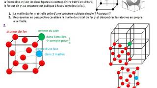 1ES Exercice 3  CRISTAUX [upl. by Duma]